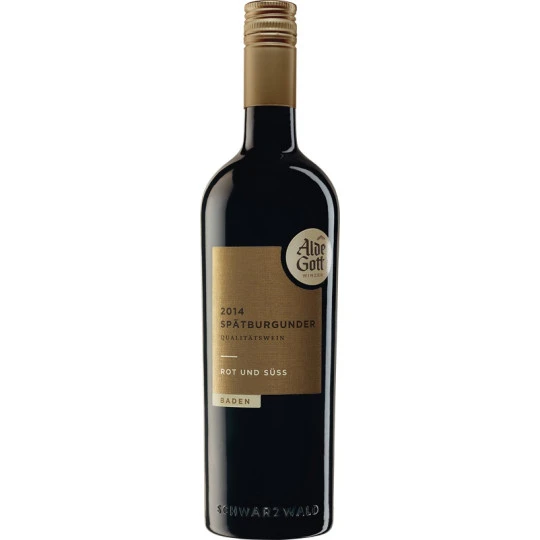 Gott Spätburgunder Rotwein Rot & Süß 0,75L 3 Gott Spätburgunder Rotwein Rot & Süß 0,75L