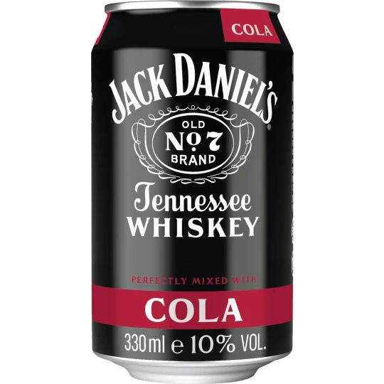 Daniel's Whiskey & Cola 0,33L 3 Daniel's Whiskey & Cola 0,33L