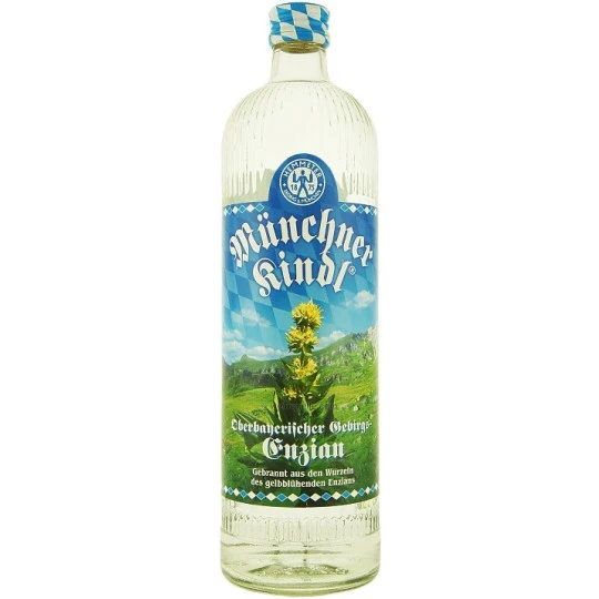 Hemmeter Münchner Kindl Oberbayerischer Gebirgs-Enzian 0,7L 3 Hemmeter Münchner Kindl Oberbayerischer Gebirgs-Enzian 0,7L